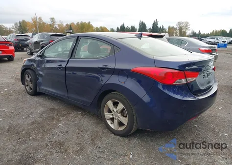 2012 Hyundai Elantra Gls/Limited из США, поврежденный, VIN 5NPDH4AE2CH106128